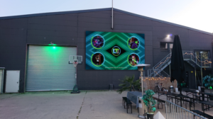 Lasertag Arena needs a big sign for its exterior wall | Poster Design by M.Pirs