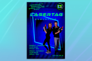 Poster Design by TGDesigns for LaserTag Evolution Düsseldorf | Design: #21974875