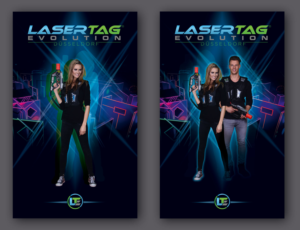 Poster Design by Oleg Androsov for LaserTag Evolution Düsseldorf | Design: #21980080