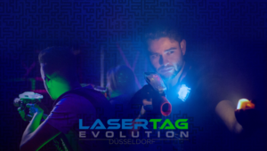 Poster Design by Meowington for LaserTag Evolution Düsseldorf | Design: #21991562