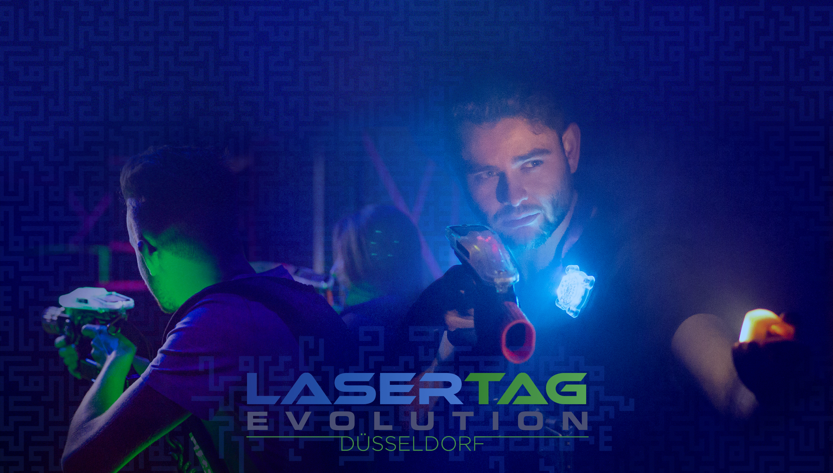 Poster Design by Meowington for LaserTag Evolution Düsseldorf | Design #21991563