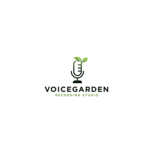 'Voicegarden Recording Studio' or just 'Voicegarden' | Logo Design by ecorokerz