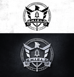 S.H.I.E.L.D Street. Hand to Hand. Intuitive. Engagement. Life Saving. Defense | Logo Design by AFD