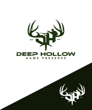 Deep Hollow Game Preserve, Deep Hollow, or DH. Could also incorporate Initials into design | Logo-Design von StudioD™