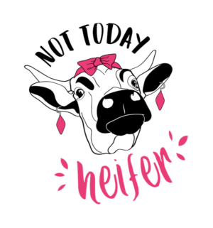 Funny cow T-shirt with funny quote | T-Shirt-Design von Alaya