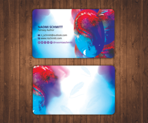 Author needs eye catching business card design | Visitenkarten-Design von Stylez Designz