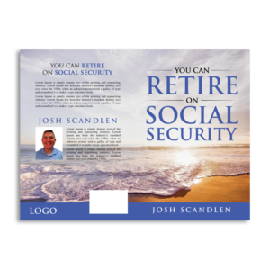 "You CAN Retire on Social Security!" book cover for 80 page or so book.  | Buchumschlag Design von bulanarafika