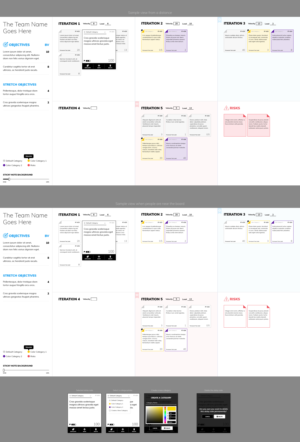 SAFe PI Planning Web App - Lean Agile at Scale - Distributed Big Room Planning Web & Touchscr... | Graphic Design by MIND