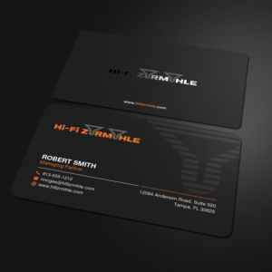 High-End audio shop owner needs a business card | Visitenkarten-Design von Sandaruwan