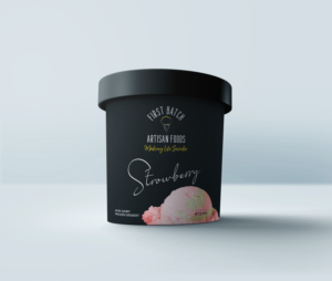 High end design for award winning Ice Cream Comapny | Packaging Design by Anna G.