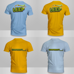 L.E.E.P( Live Everyday Enthusiastically P__________. ______________________________. | T-shirt Design by Kero