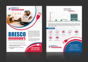 Always connected with Bresco Broadband's Backup Internet Circuit | Flyer Design by n214008