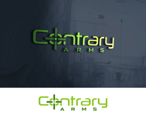 The company name Contrary Arms | Logo Design by H-H Arts