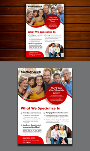 Flyer Design by ecorokerz for Readiness Insurance | Design #22098841