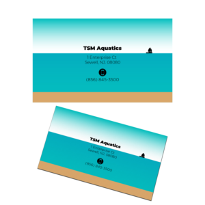 TSM Aquatics   business card | Business Card Design by Arun 25