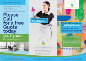 All Bright Cleaning Services - New Brochure Design Project | Brochure Design by katrina