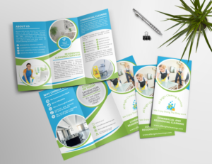 All Bright Cleaning Services - New Brochure Design Project | Brochure Design by Ena