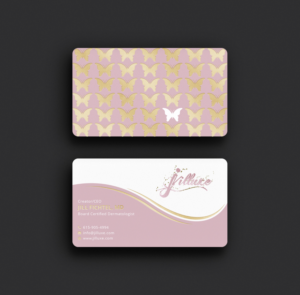 New Skincare Line Business Cards | Business Card Design by Bold Pixels