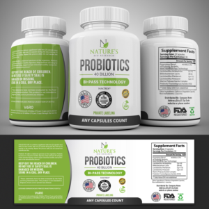 Natural Health Supplement Company Needs a Product Label Designed | Label Design by SAI DESIGNS