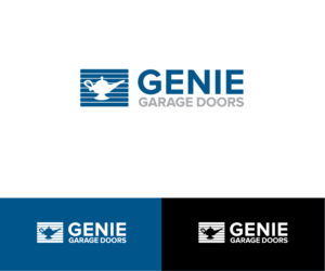 Genie Garage Doors | Logo-Design von bluejet