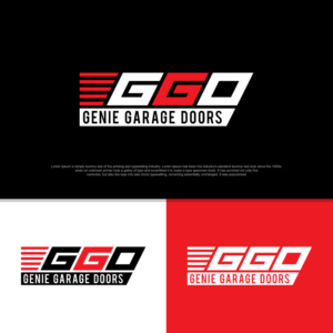 Genie Garage Doors | Logo-Design von sushsharma99