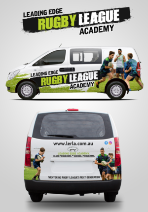 Leading Edge Rugby League Academy | Grafik-Design von ARTOGRAPHY