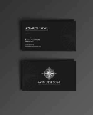 Azimuth Supply Chain and Logistic Consulting | Business Card Design by chandrayaan.creative