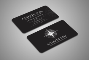 Azimuth Supply Chain and Logistic Consulting | Business Card Design by SAI DESIGNS