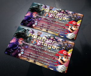 Business Cards for Twitch Streamer  | Visitenkarten-Design von Sandaruwan