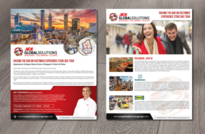 Raising the Bar on Customer Experience Store Bus Tour - Brochure | Flyer Design by alex989