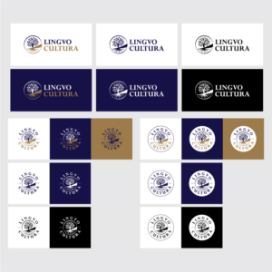 LINGVOCULTURA | Logo Design by Darina Stoianova