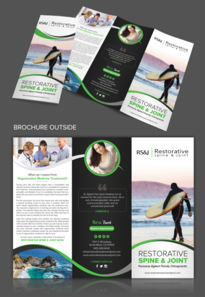 Flyer-Design von SAI DESIGNS für Restorative Spine & Joint | Design #22266779