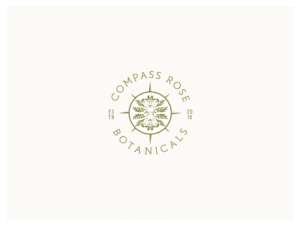 Compass Rose Botanicals | Logo Design by wonderland