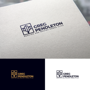 Greg Pendleton, Realtor, and making homes click | Logo Design by Gisella Guzmán