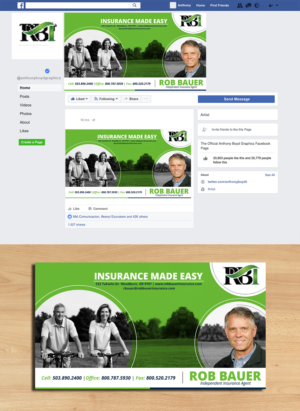 Facebook Design by ecorokerz for this project | Design #22274733