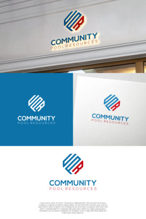 Community Pool Resources | Logo Design by laba tiada henti