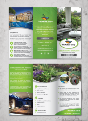 the nature group signature division | Flyer-Design von alex989