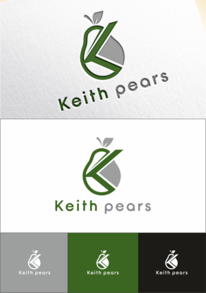 My initials. Some type of pear involvement   | Logo Design by Soul Light