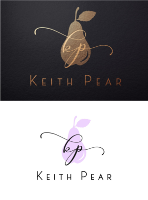 My initials. Some type of pear involvement   | Logo Design by Amethystica