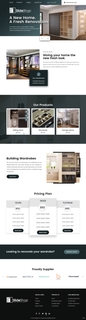 Web Design by pb for this project | Design #22322046