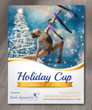 Intenational Rhythmic Gymnastics Holiday Cup | Poster-Design von alex989