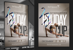 Intenational Rhythmic Gymnastics Holiday Cup | Poster-Design von SAI DESIGNS