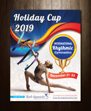 Intenational Rhythmic Gymnastics Holiday Cup | Poster-Design von meet007