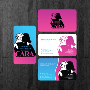 Business Card for Animal Rescue | Business Card Design by Atvento Graphics