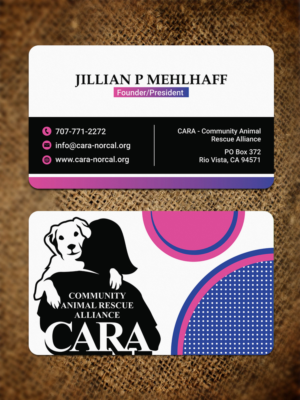 Business Card for Animal Rescue | Business Card Design by JK18