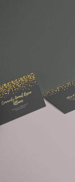 Business Card Design by Anthony Arroyo for Community Animal Rescue Alliance | Design #22350202