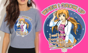 Tshirt: Princess, Doctor, and Dancer | T-Shirt-Design von Uprinteez