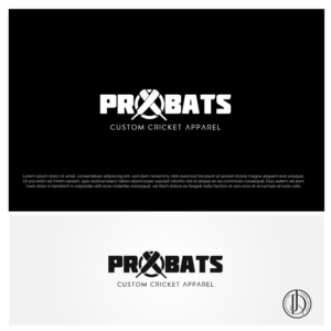 PROBATS custom cricket apparel  | Logo-Design von JoseDesign