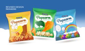 Snackers MultiPack Popcorn  | Verpackungs-Design von MDesigns ™