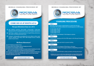 Insert Card design for tradeshow | Flyer Design by alex989